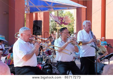 Ernie Landes, Gary Church and Joe Hopkins