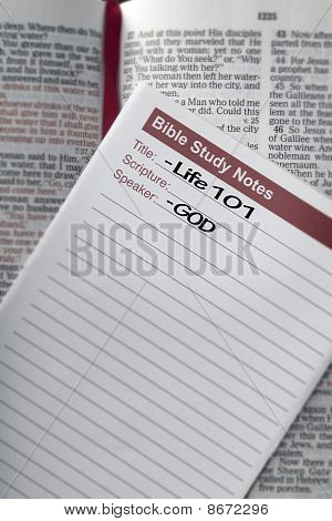 Notes d'étude de Bible, Life101