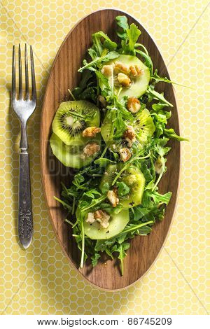 Kiwi And Arugala Salad Bitter Sweet