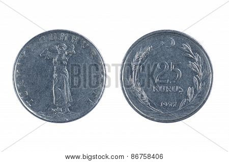 Turkey Kurus Coin
