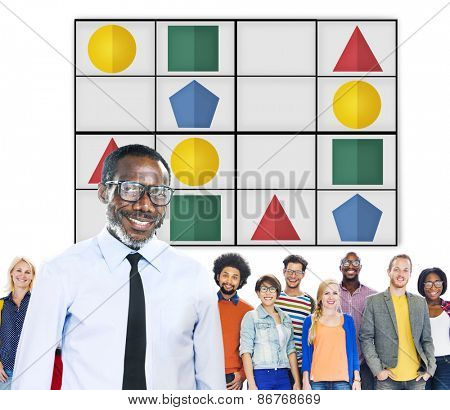 Sudoku Puzzle Problem Solving Leisure Games Concept