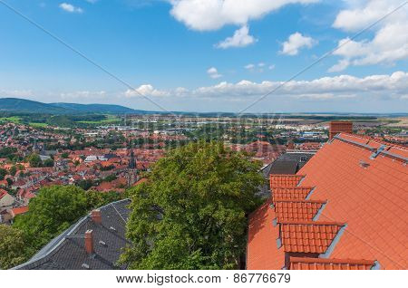 Castle of Wernigerode, Harz, Germany,