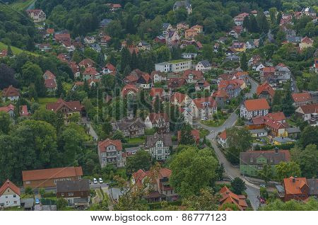 Roofs view.