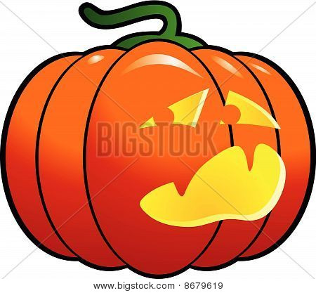 Halloween Kürbis Vektor
