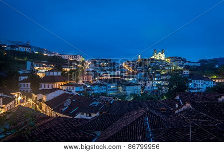 Ouro Preto in Minas Gerais, Brazil