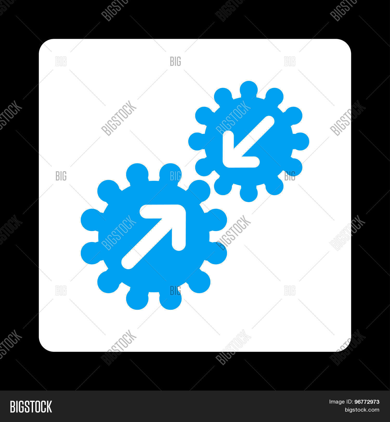 Integration Icon Vector & Photo (Free Trial) | Bigstock