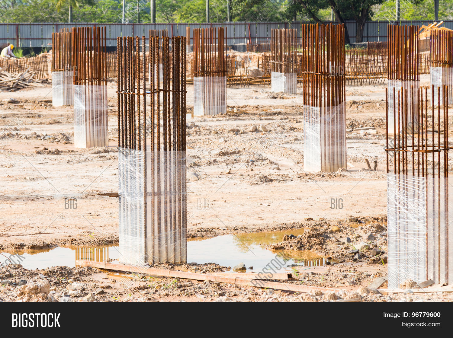 Foundation Pillars Image & Photo (Free Trial) Bigstock