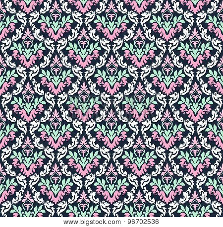 Seamless Damask Pattern