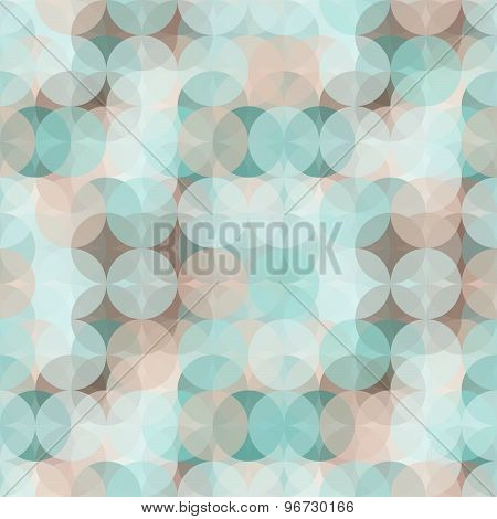 Colorful Circle Seamless Pattern
