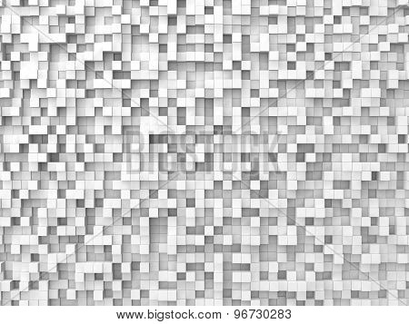 Random Elevated Cubes Background