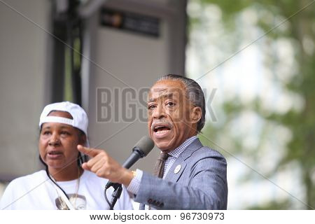 Rev Al Sharpton & Esaw Garner