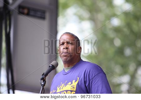 Kyle Bragg, president 32BJ SEUI