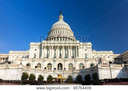 The United States Capitol building.