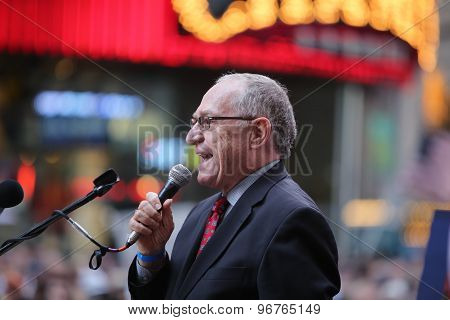 Alan Dershowitz speaks