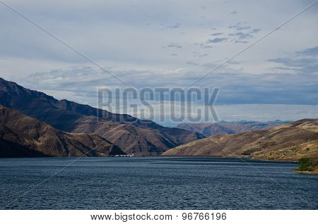 Brownlee Dam Nestled In The Heart Of Hells Canyon