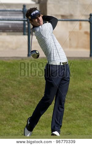 ST ANDREWS, SCOTLAND. July 17 2010: Alejandro CANIZARES from Spain in action during the third round of The Open Championship   played on The Royal and Ancient Old Course