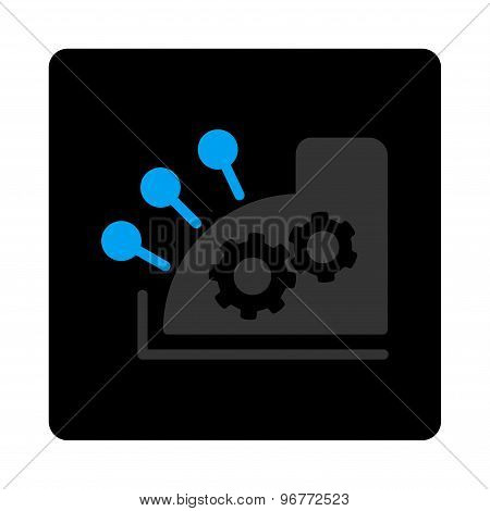 Cash Register Flat Icon