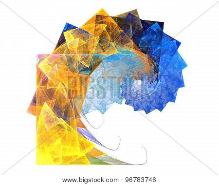 Abstract Fractal Design.