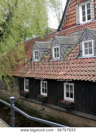 Goslar slated house
