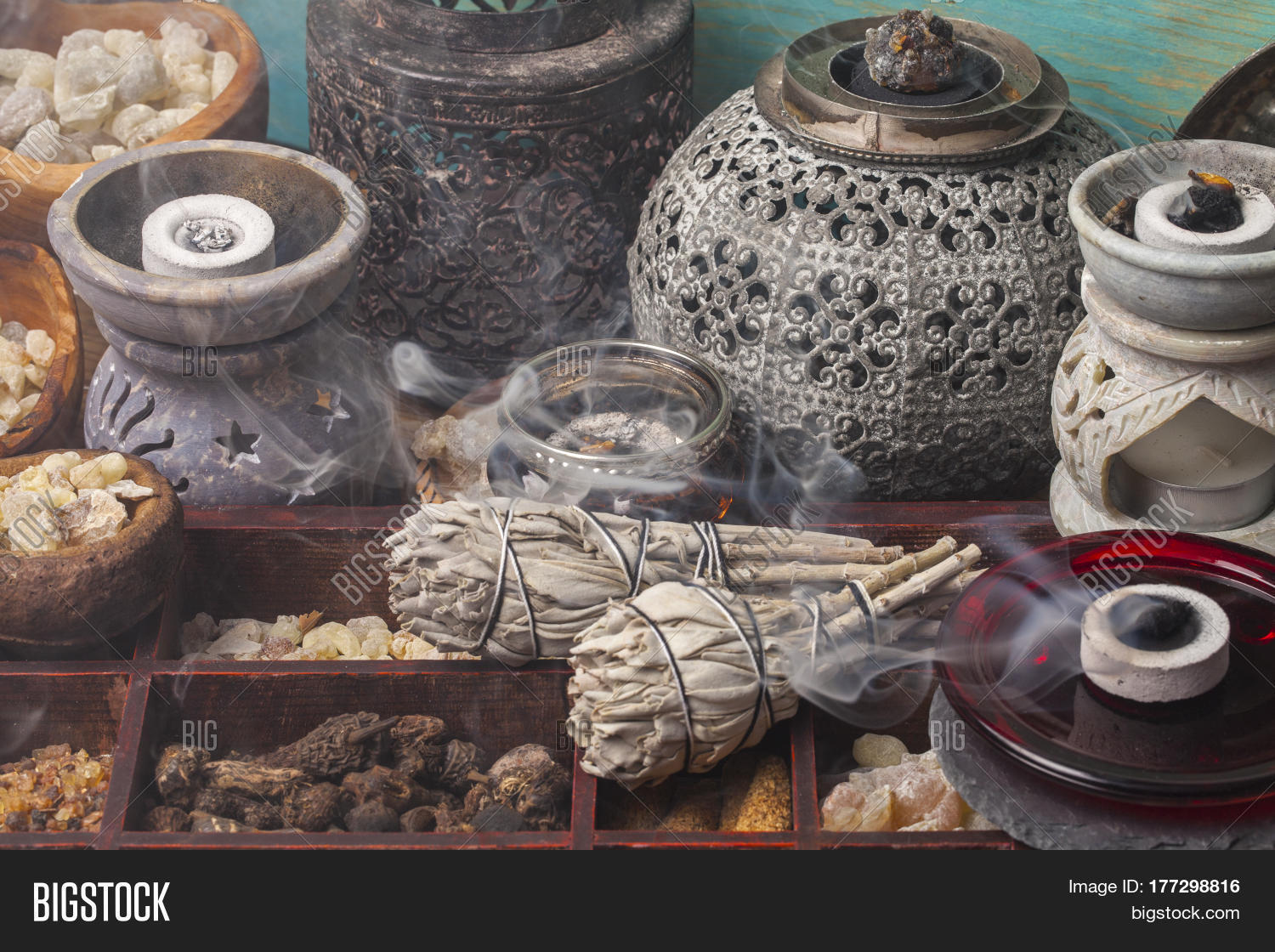 Various Kinds Incense Image & Photo (Free Trial) Bigstock