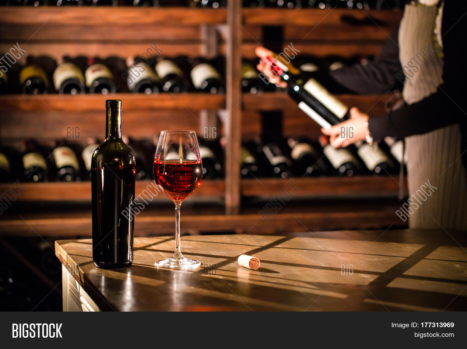 Download Glass Red Wine Bottle Image & Photo (Free Trial) | Bigstock Yellowimages Mockups