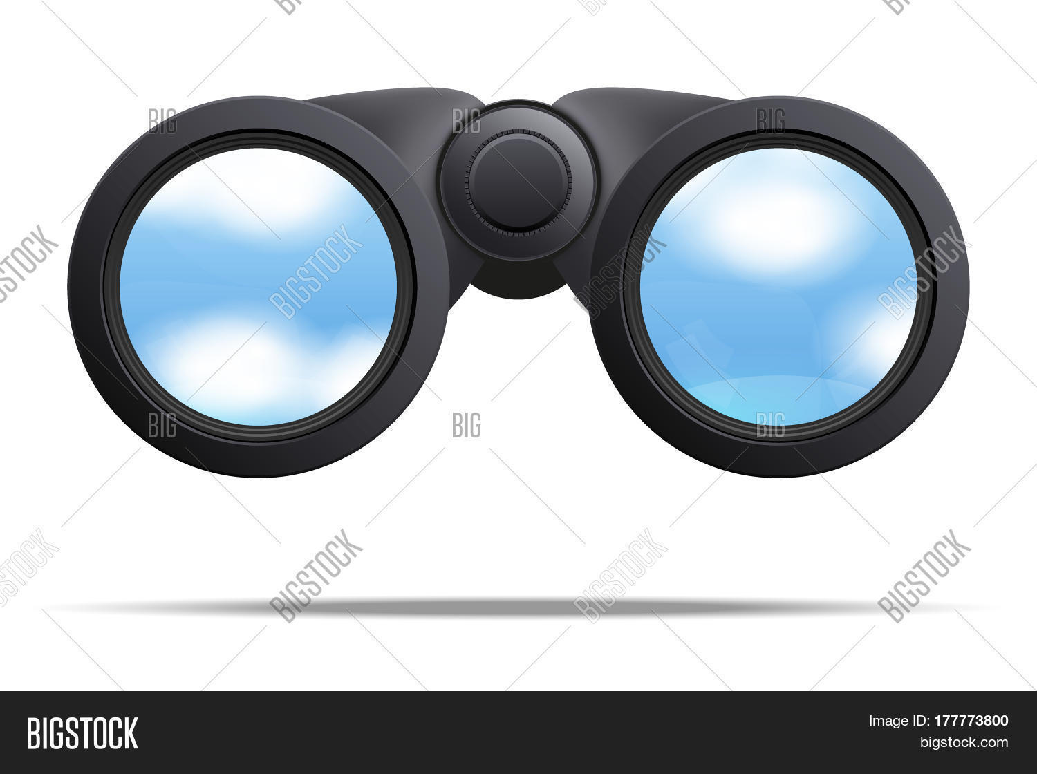 Realistic Binoculars. Image & Photo (Free Trial) Bigstock