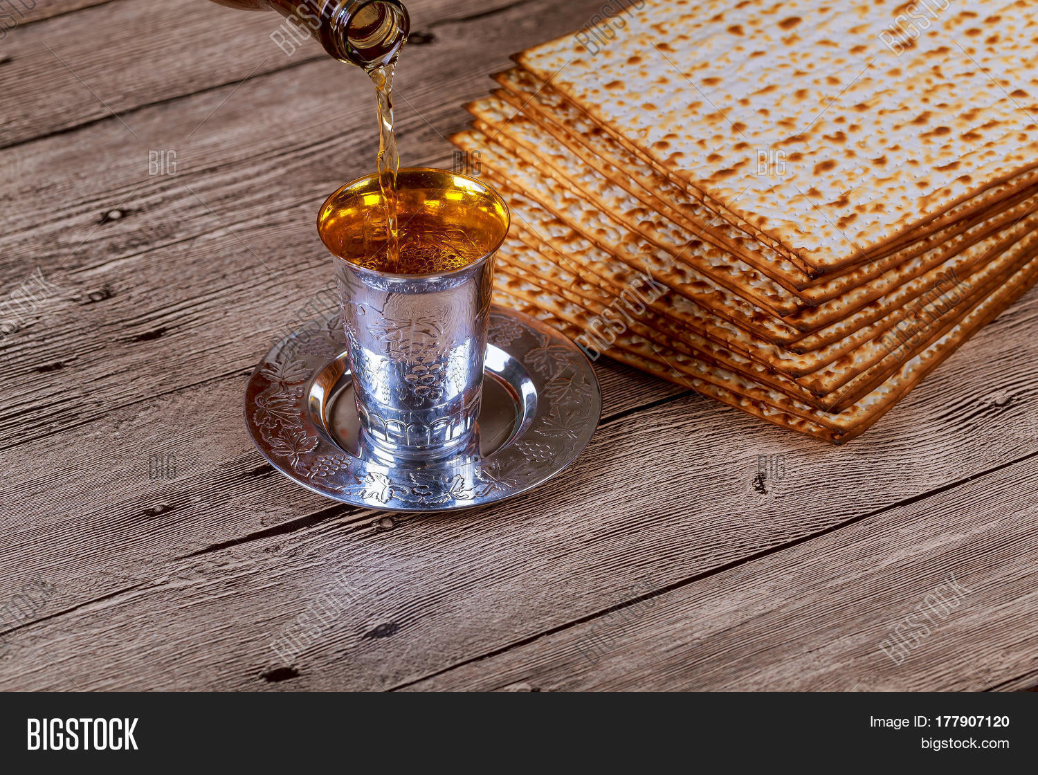 Passover Matzo Kiddush Image & Photo (Free Trial) Bigstock
