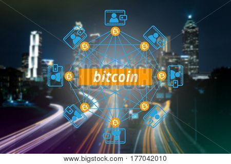 Block chain network a cryptographically secured chain Bitcoin Digital money