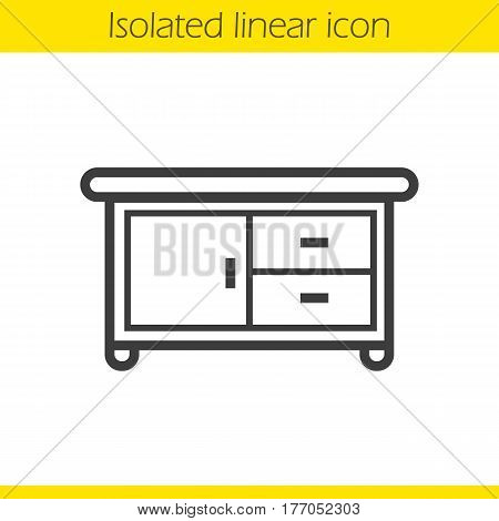 Kitchen Table Linear Vector Photo Free Trial Stock Kitchen Table Linear Vector Photo