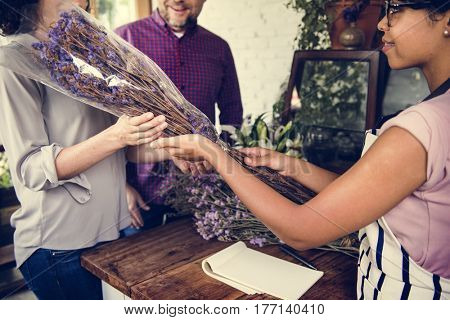 Flower Shop Retail Blooming Plant Store