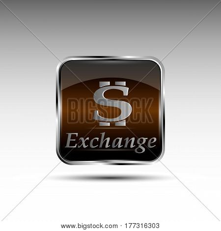 The vector round button.Exchange here.For you business