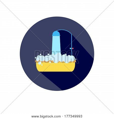 sink vector bathroom room bath interior vector