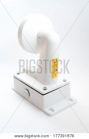Holder For Camera Or Cctv Isolated On White Background