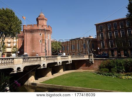 Castellet Of  Perpignan, Languedoc-roussillon, France, Europe