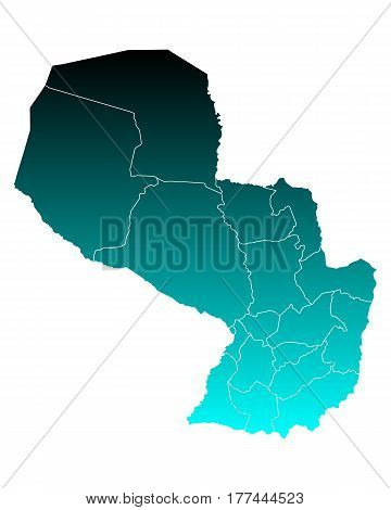 Map Of Paraguay
