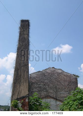 Old Building With Chimney