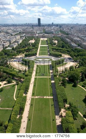 Vista da Torre Eiffel