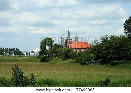 Petrochemical And Heavy Industry In The North Of The Netherlands