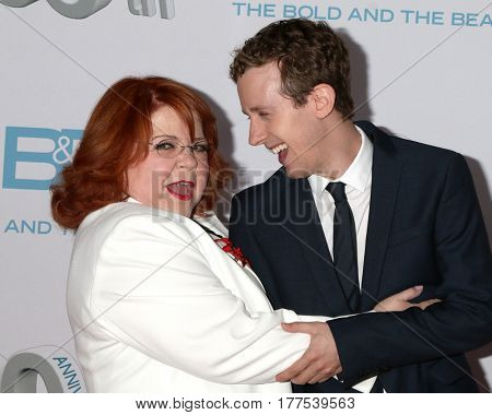 LOS ANGELES - MAR 19:  Patrika Darbo, Alex Wyse at the 