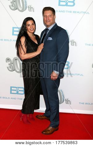 LOS ANGELES - MAR 19:  wife, Sean Kanan at the 