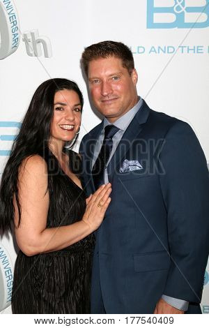 LOS ANGELES - MAR 19:  wife, Sean Kanan at the 