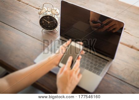 The Quality Time At Workspace stock photo
