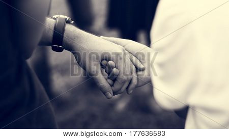 Couple Holding Hands Together Love Smitten