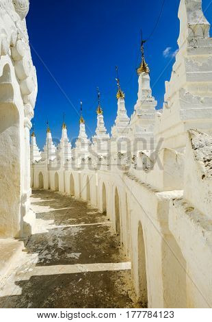 Mya Thein Dan Pagoda In Mingun, Myanmar