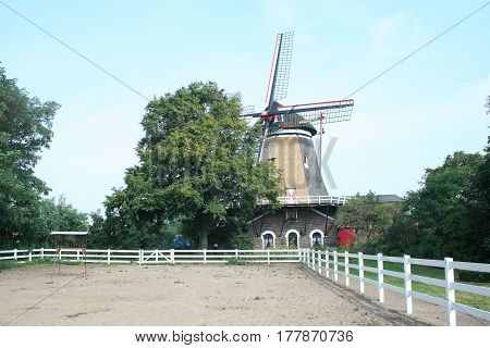 Windmill Katewijkse Molen In Cuijck
