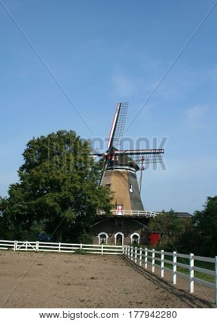 Windmill Katewijkse Molen In Cuijck