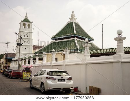 Street In Malacca (melaka), Malaysia