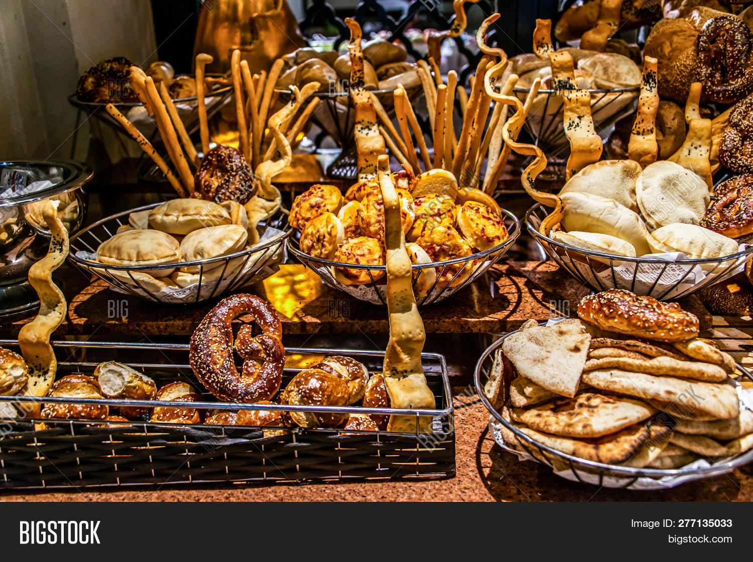 Bread Bar Station Image & Photo (Free Trial) Bigstock