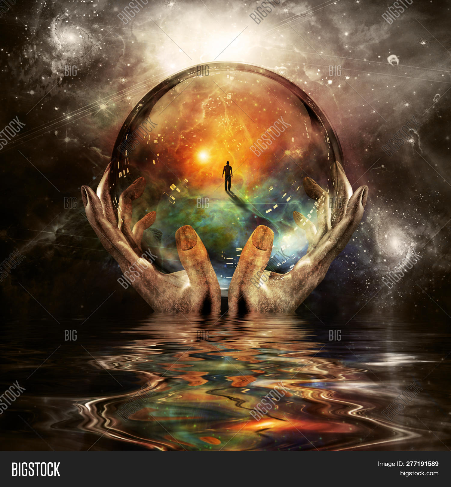 Crystal Ball Hands God Image & Photo (Free Trial) Bigstock