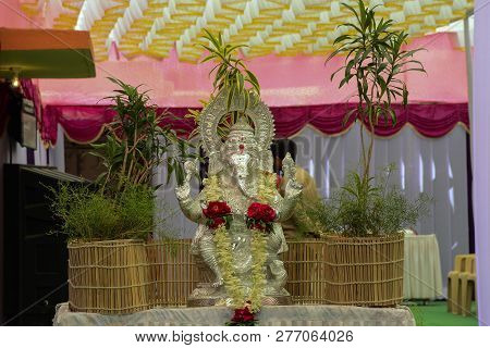 Picture Of Lord Ganesha Captured In Festive Season